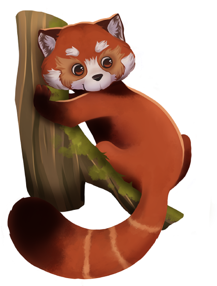 My Red Panda - Red Panda (618x618), Png Download
