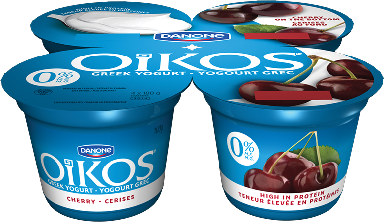Oikos Coconut Greek Yogurt Calories (917x687), Png Download