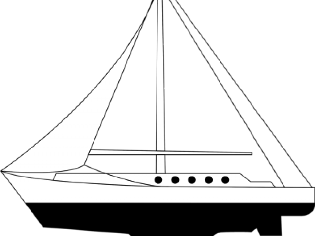 Sailing Boat Clipart Boat Tour - Sandbagger Sloop (640x480), Png Download