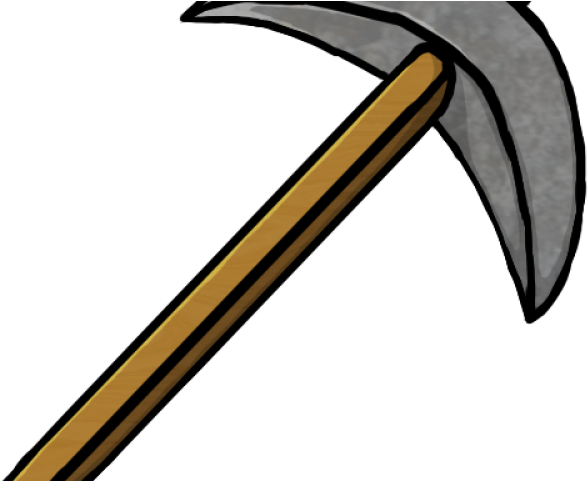 Minecraft Clipart Minecraft Pickaxe (640x480), Png Download