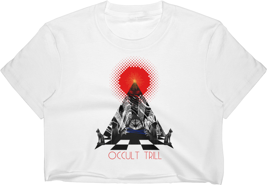 Women's Crop Top - Motorcycle (1000x1000), Png Download