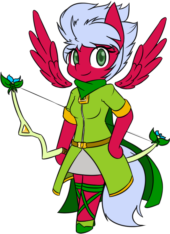 Anthro, Archery, Artist - Rice Anthro (1000x1000), Png Download