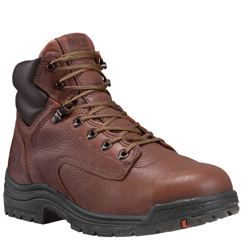 Timberland 26063 6" Titan® Safety Toe, Brown Easy Flex, - Men's Timberland Pro Titan 6" Safety-toe Boot (1400x824), Png Download