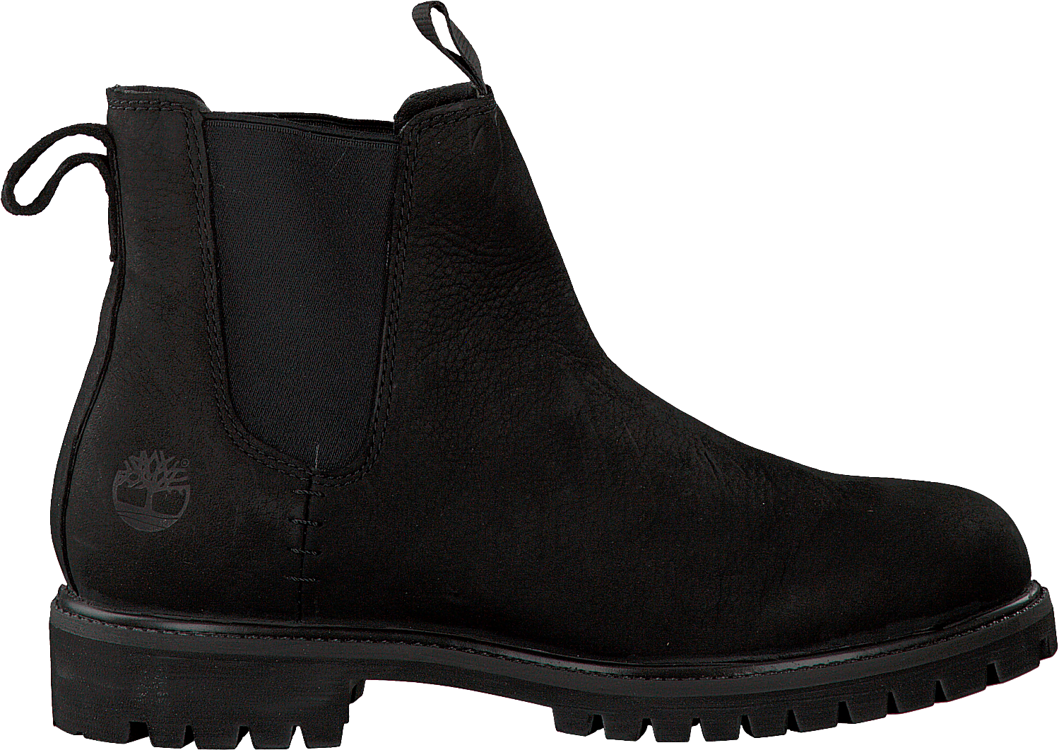 Black Timberland Chelsea Boots 6 In Premium Chelsea (1500x1077), Png Download