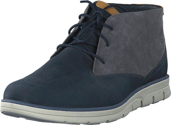 Timberland Bradstreet Pt Chukka Navy Boots Laces Blue, - Work Boots (600x600), Png Download