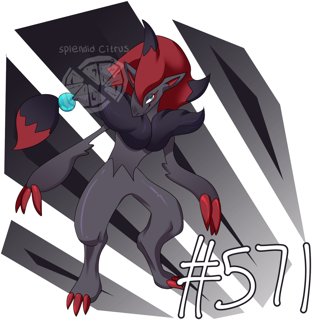 Pokedec Day 18 Favorite Dark Type Yes I Love This Mainstream, - Cartoon (1200x1151), Png Download