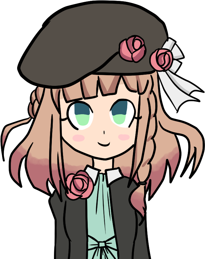 Potential Amnesia Heroine Design For Some Otome Protagonist - Cartoon (757x893), Png Download