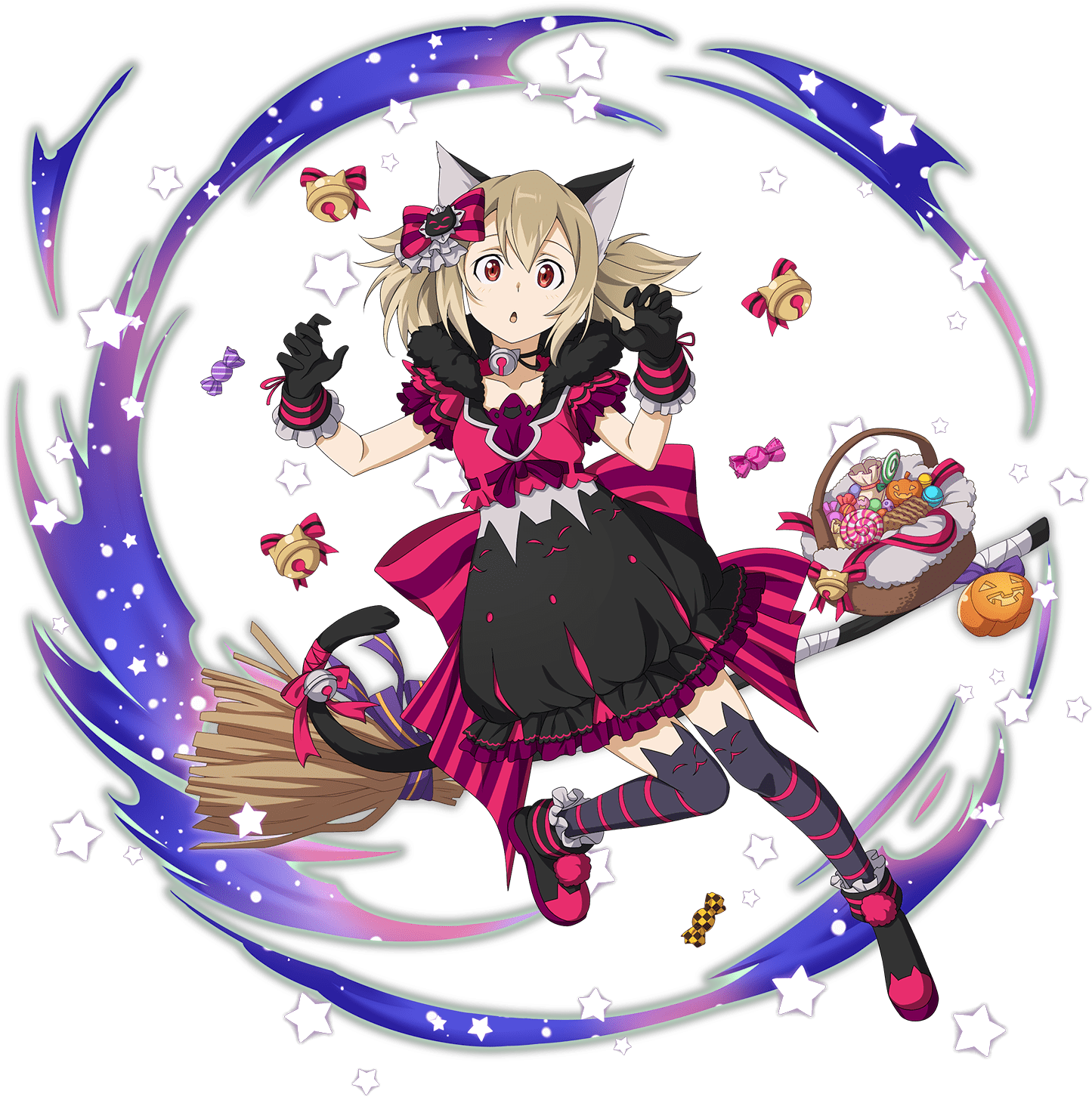 Online Art - Sword Art Online Silica Halloween (1500x1500), Png Download