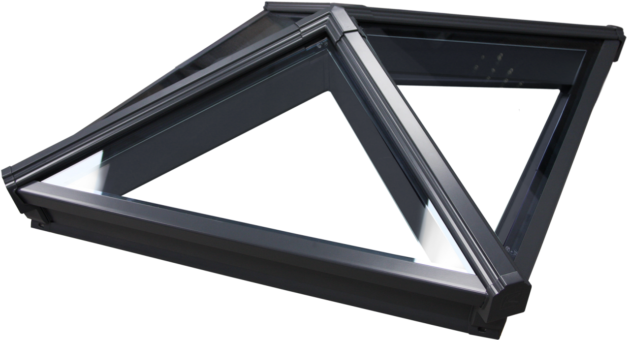 Korniche Pyramid Roof Light - Window (1500x1500), Png Download