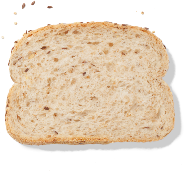 9 Grains Bread - Whole Wheat Bread (800x800), Png Download