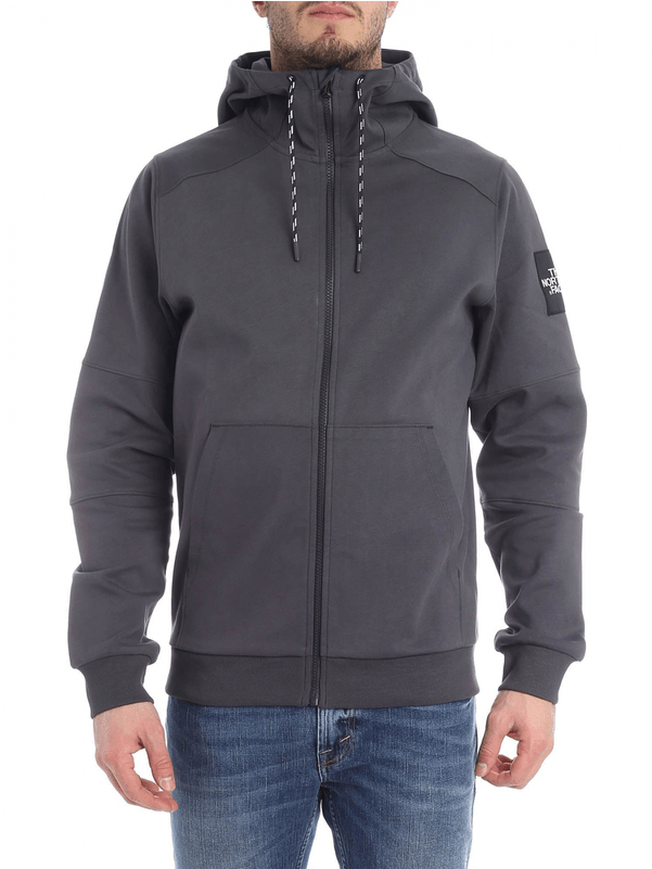 The North Face Jumper Made Of Cotton Grey - Doudoune Homme Jott Capuche (800x800), Png Download