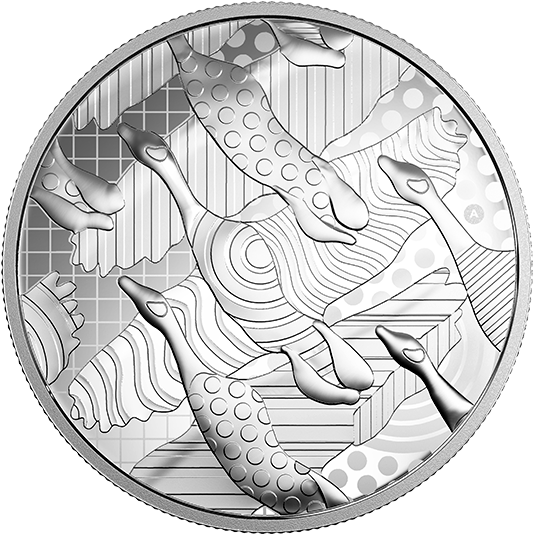Fine Silver Coin Pop Art - Canadian Pop Art (570x570), Png Download