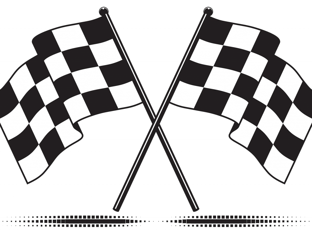 Download Endearing Pictures Of Racing Flags (1024x768), Png Download