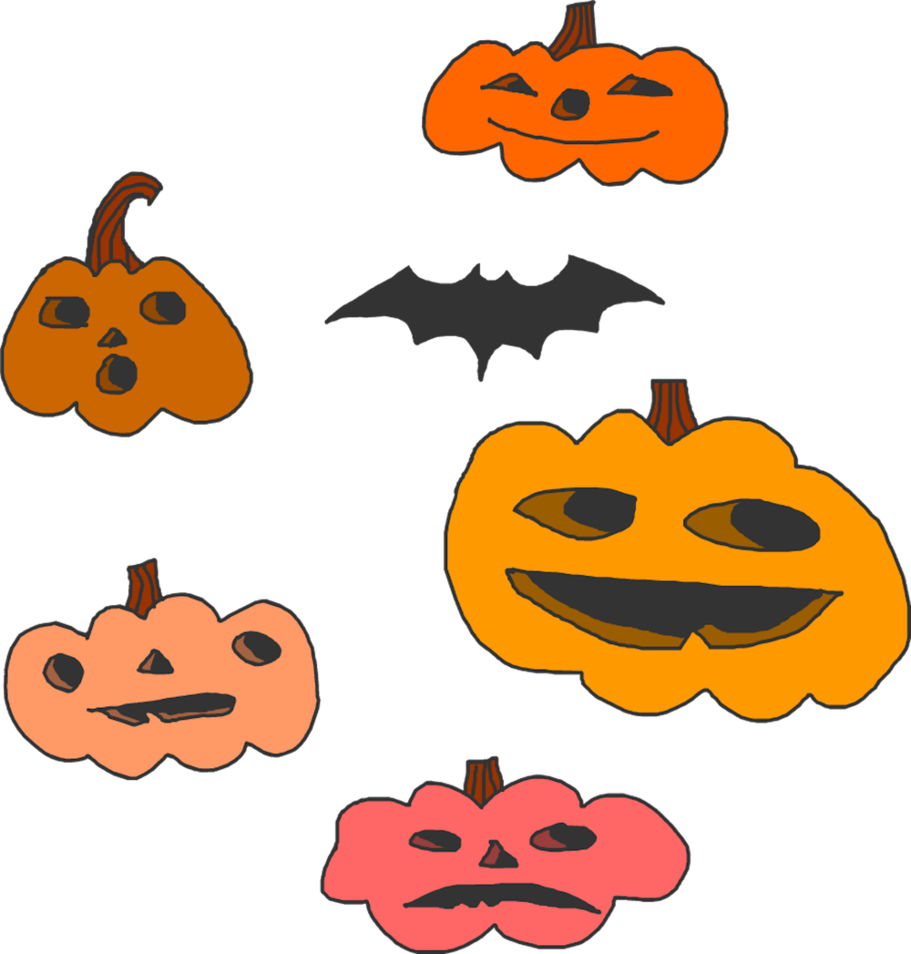 Clip Art Transparent Pumpkin Decorating Clipart - Jack-o'-lantern (1000x1047), Png Download