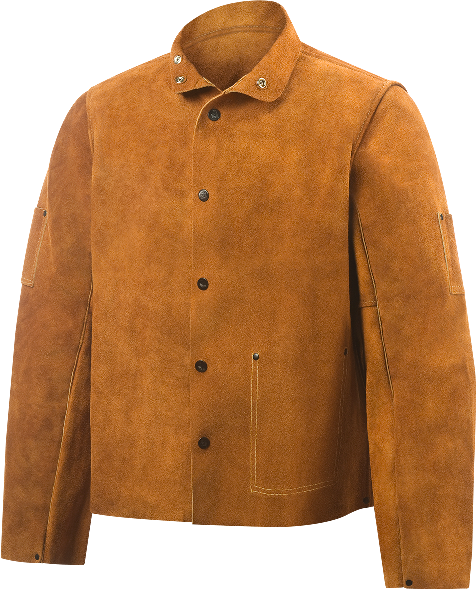 Steiner Weld Cool Leather Jacket - Coat (1200x1200), Png Download