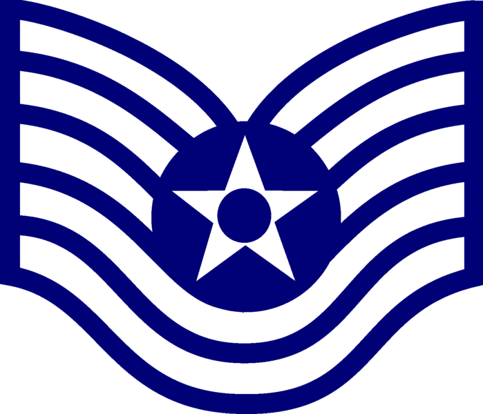 Heavyweight Jacket - Usaf - Technical Sergeant Rank (699x600), Png Download