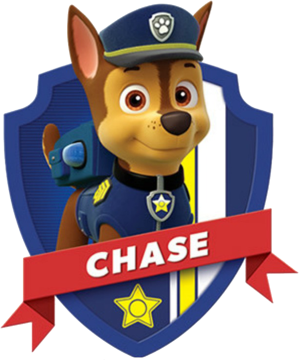 Press 1 To Hear From The Police Pup - Paw Patrol Chase Png (611x735), Png Download