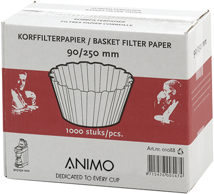 Filter Paper 90/250 - Coffee Filter Paper Box (653x500), Png Download