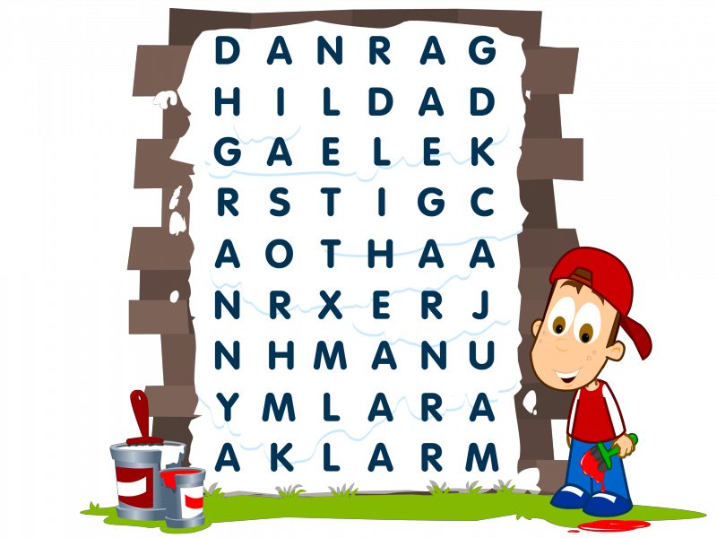 Hey Fan Club Buddies, - Word Search (800x600), Png Download