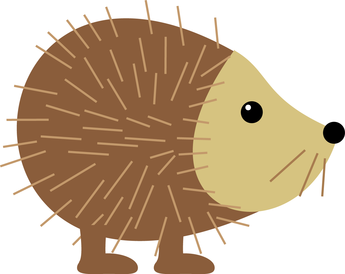Photo By - Forest Animals Clip Art (1332x1058), Png Download