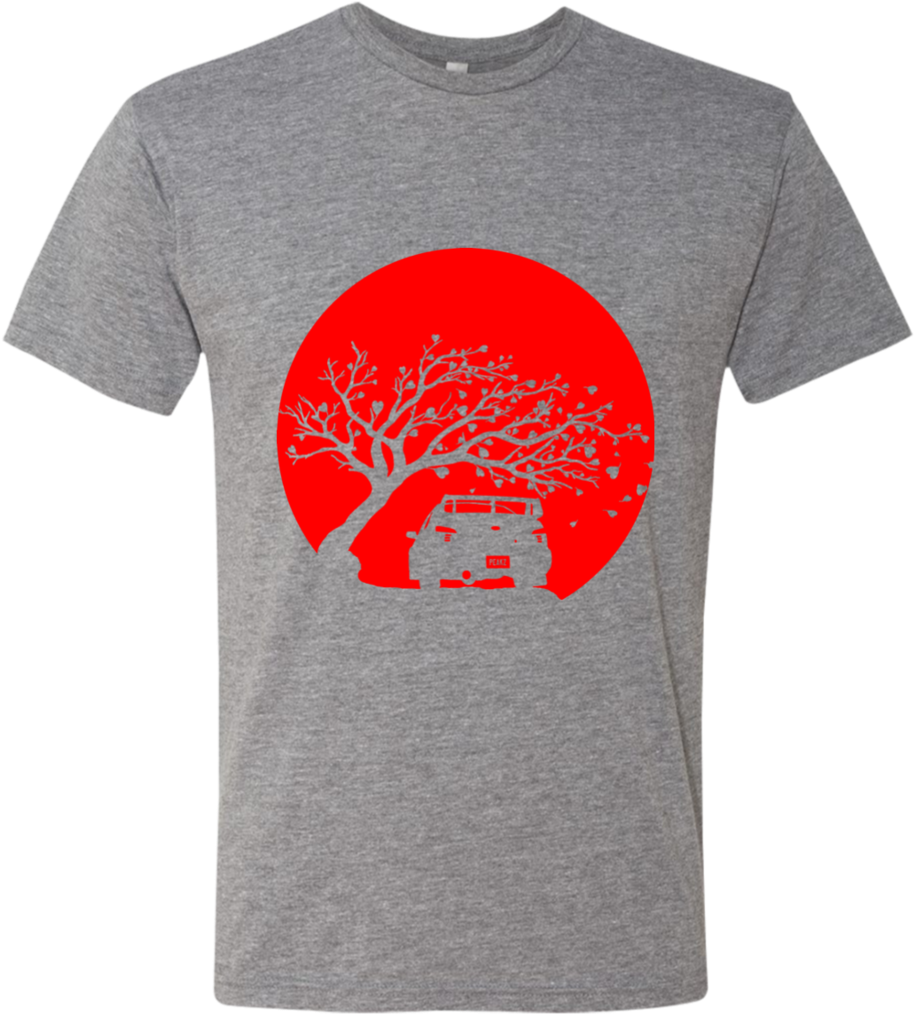 Subaru Cherry Tree Men's T Shirt - Shirt (1024x1024), Png Download