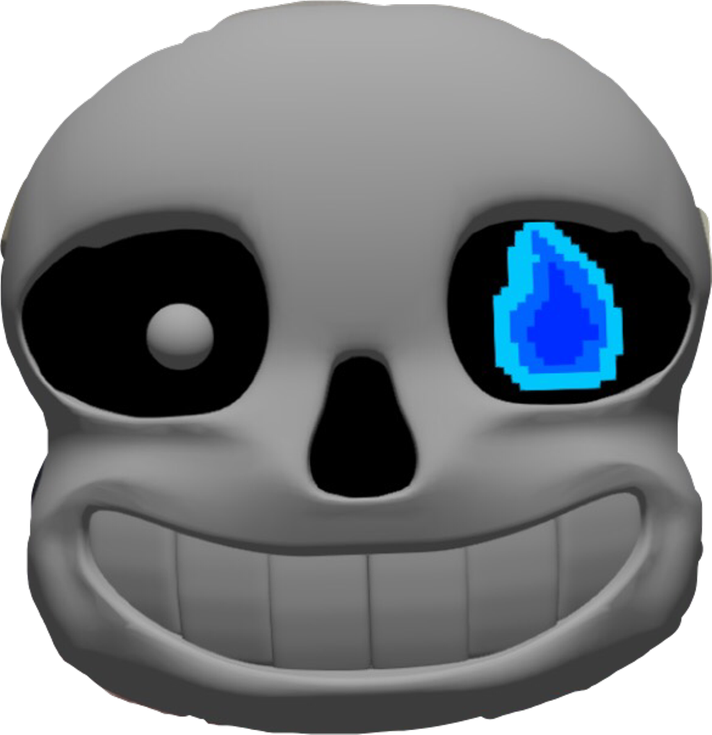 Sans Sticker - Sans Undertale Snapchat Filter (1024x1057), Png Download