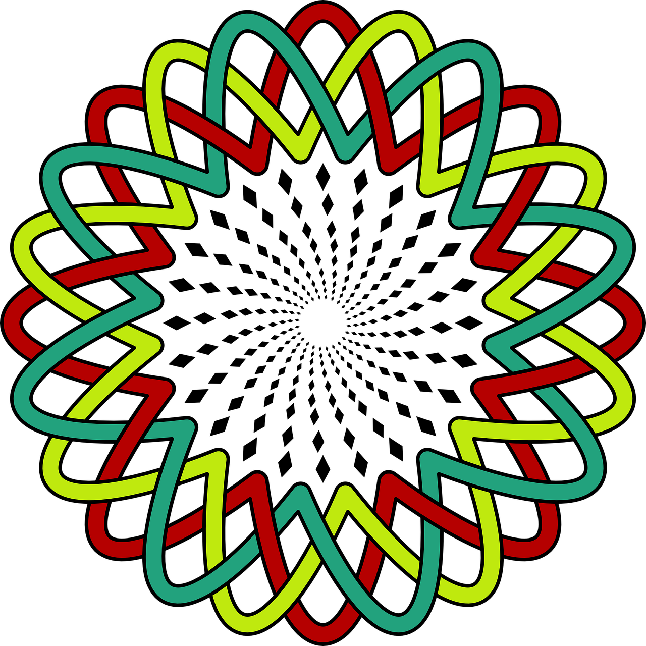 Round Star Colors - Lar De Paula Logo (1280x1280), Png Download