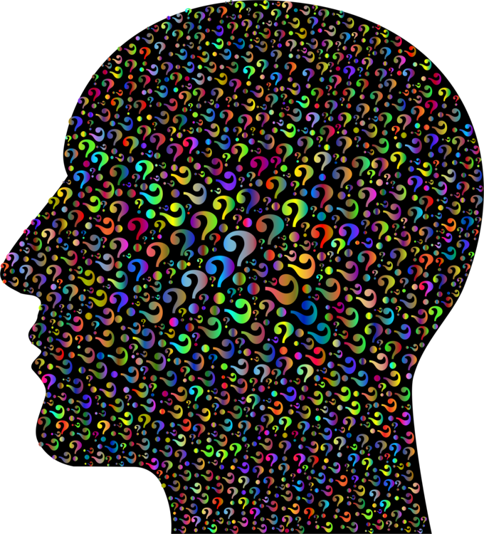 Typeface Question Mark Organ - Unknown Clipart (680x750), Png Download