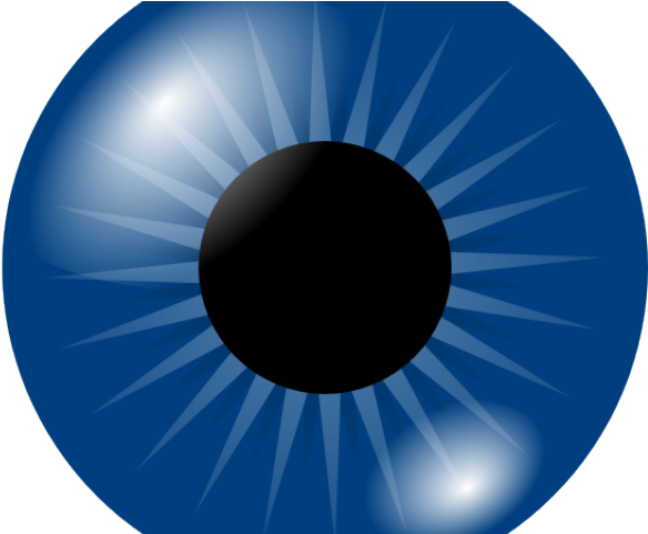 Eyeball Clipart Blue Green Eye - Blue Eye Clip Art (640x480), Png Download