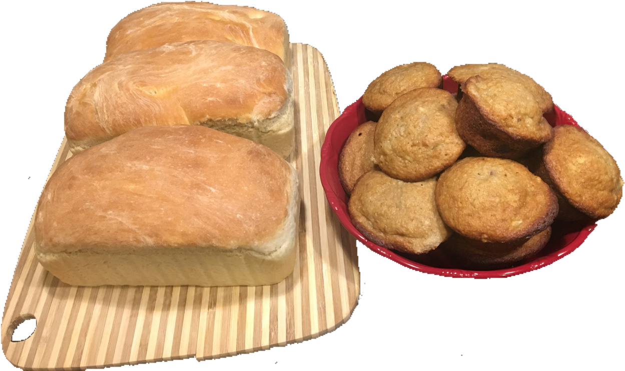 Homemade Bread And Muffin Pngs Featuring Bread And - Hard Dough Bread (1280x960), Png Download