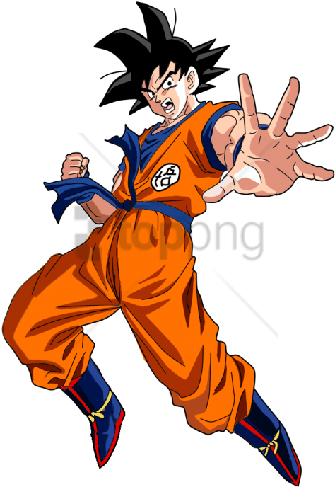 Free Png Download Goku Defence Png Images Background - Goku Png (480x704), Png Download