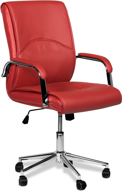 Office Chair Carmen - Red Office Chair Png (800x800), Png Download