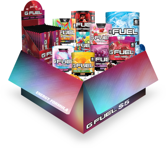 10% G Fuel Virl Box - Graphic Design (600x600), Png Download