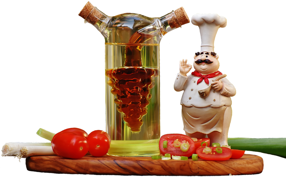 Cooking, Figure, Vinegar, Oil, Tomatoes, Onions - Gambar Gambar Animasi Ben 10 (960x640), Png Download