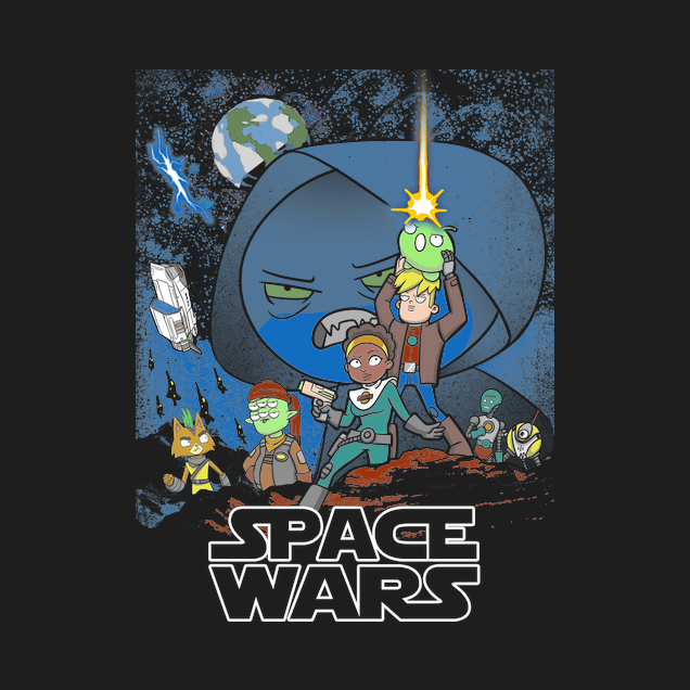 Ursula Lopez - Space Wars (636x636), Png Download
