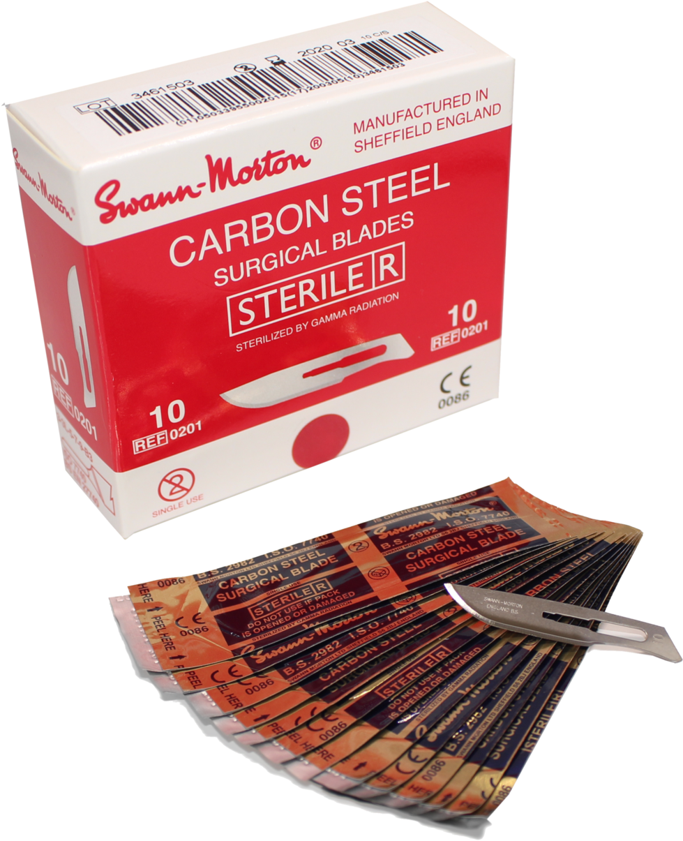 Swann Morton Sterile Scalpel Blades Swann Morton Sterile (1024x1309), Png Download