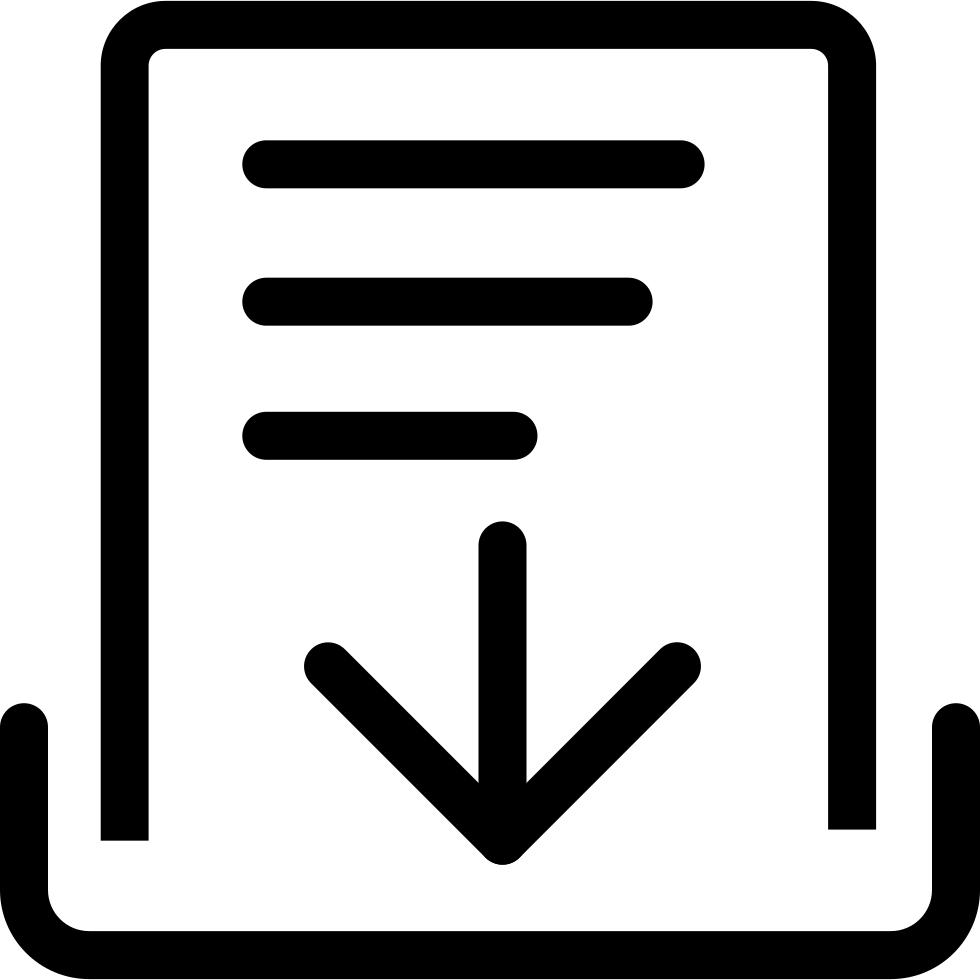 Resume - Resume Download Icon (980x980), Png Download