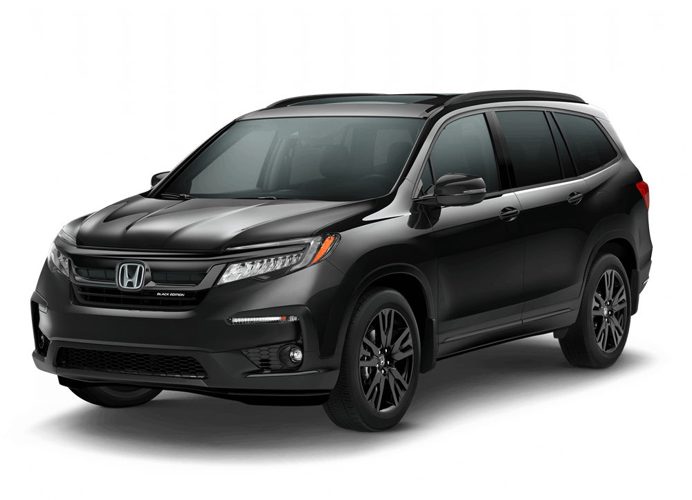 2019 Pilot Black Editon - Black Range Rover 2018 (1000x738), Png Download