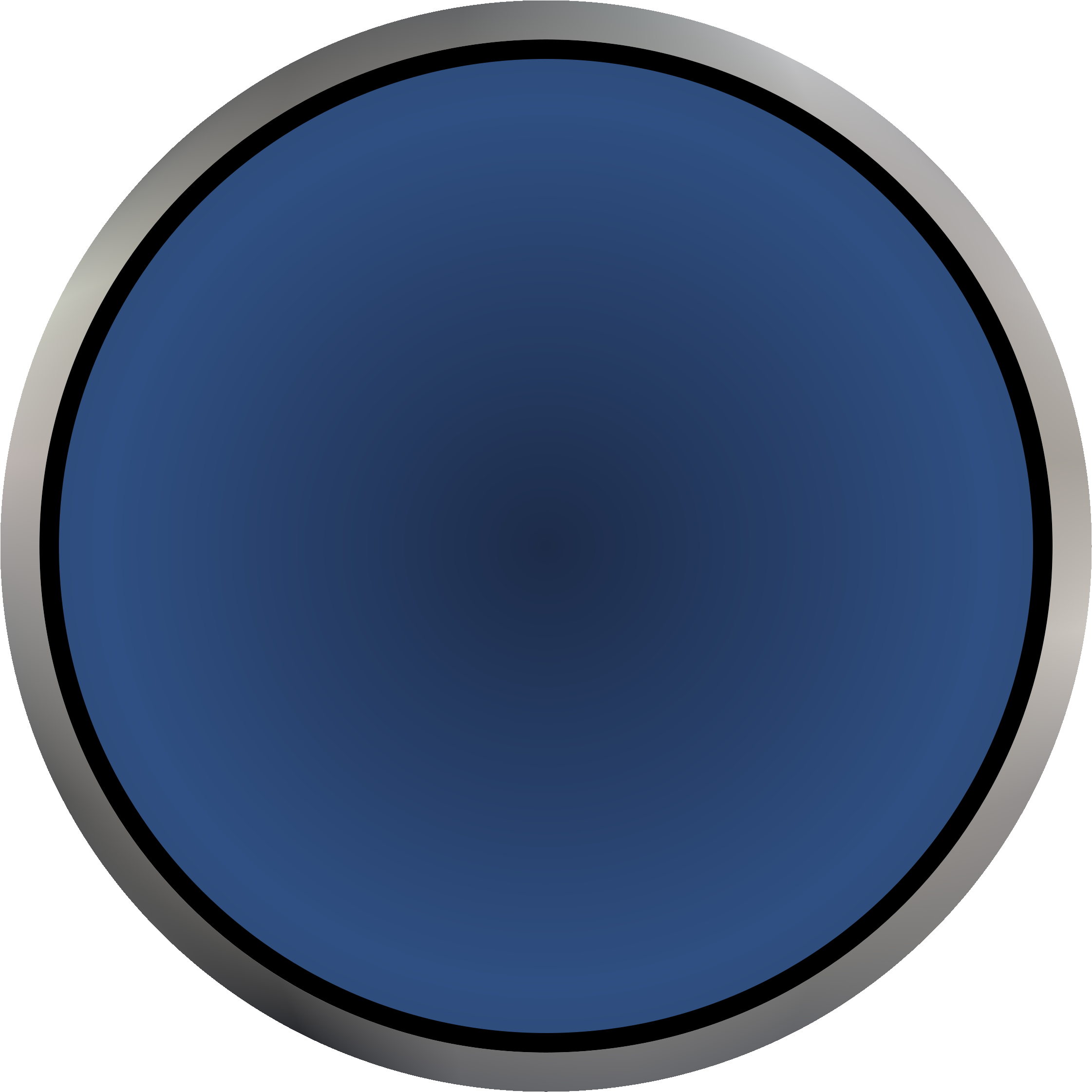 Jpg Black And White Industrial Blue Big Image Png - Clear Circle Neon Png Transparent (2400x2400), Png Download