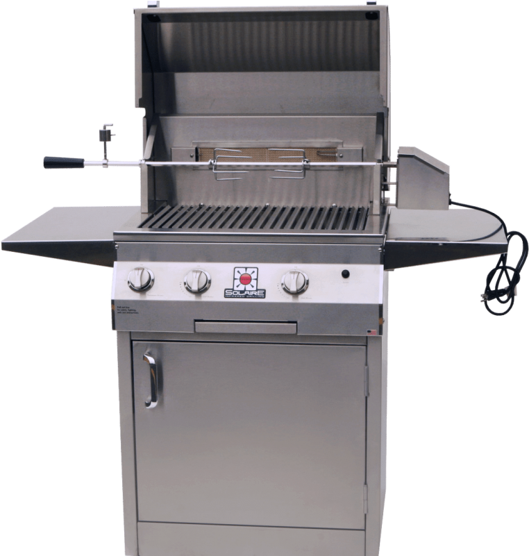Rasmussen 27xl Solaire Infrared Gas Grill - Outdoor Grill Rack & Topper (800x800), Png Download