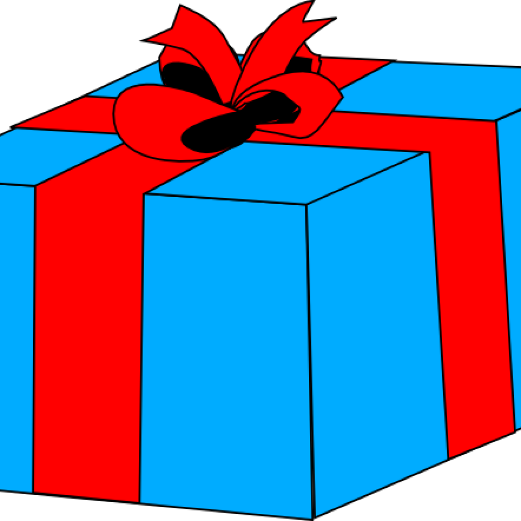 Clip Art Transparent Stock Present Clip Art Heart Hatenylo - Gift Clip Art (1024x1024), Png Download