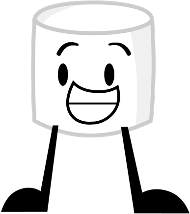One Marshmallow Png (418x439), Png Download