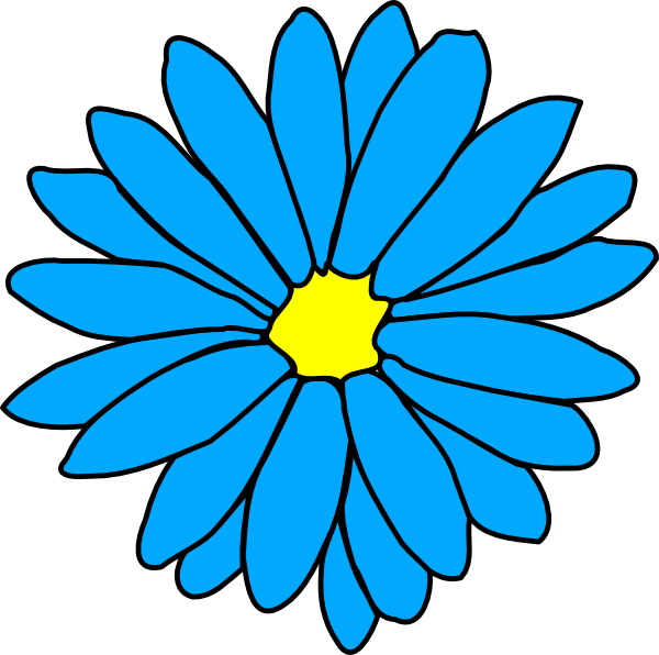 Small - Red Flower Clip Art (600x596), Png Download