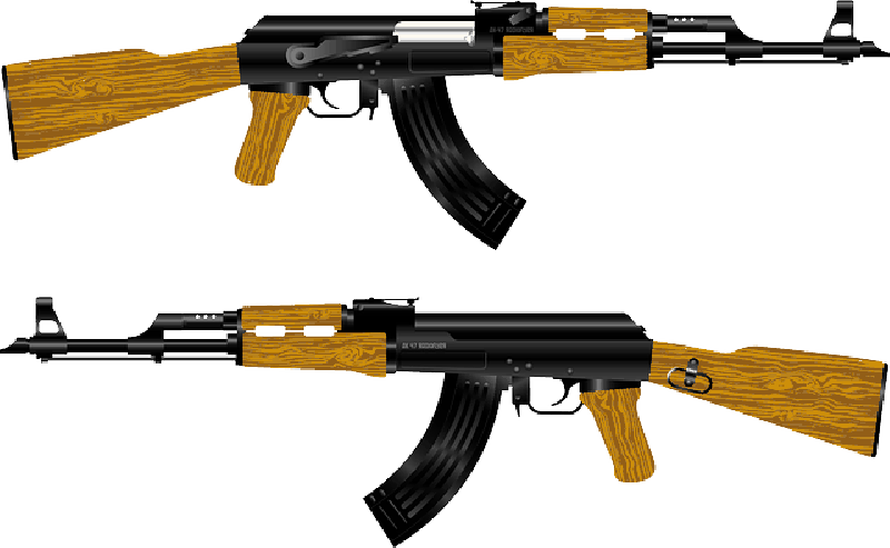 Mb Image/png - Ak 47 Silhouette (800x493), Png Download