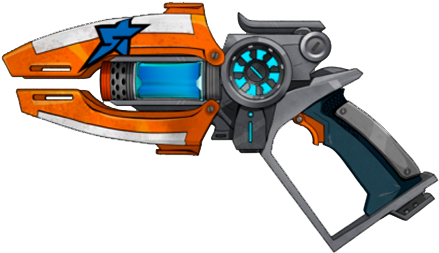 Guardian Pro-fire - Slugterra Guardian Blaster (456x467), Png Download