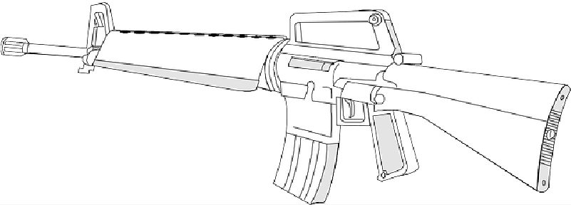 Mb Image/png - M16 Coloring Pages (800x400), Png Download