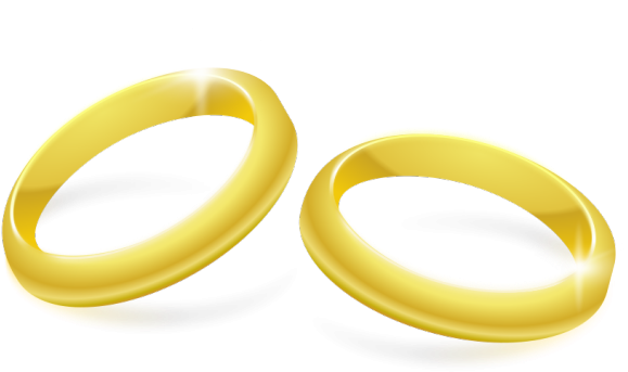 Ring Clipart Engagement Ring - Gold Jewelry Clip Art (640x480), Png Download