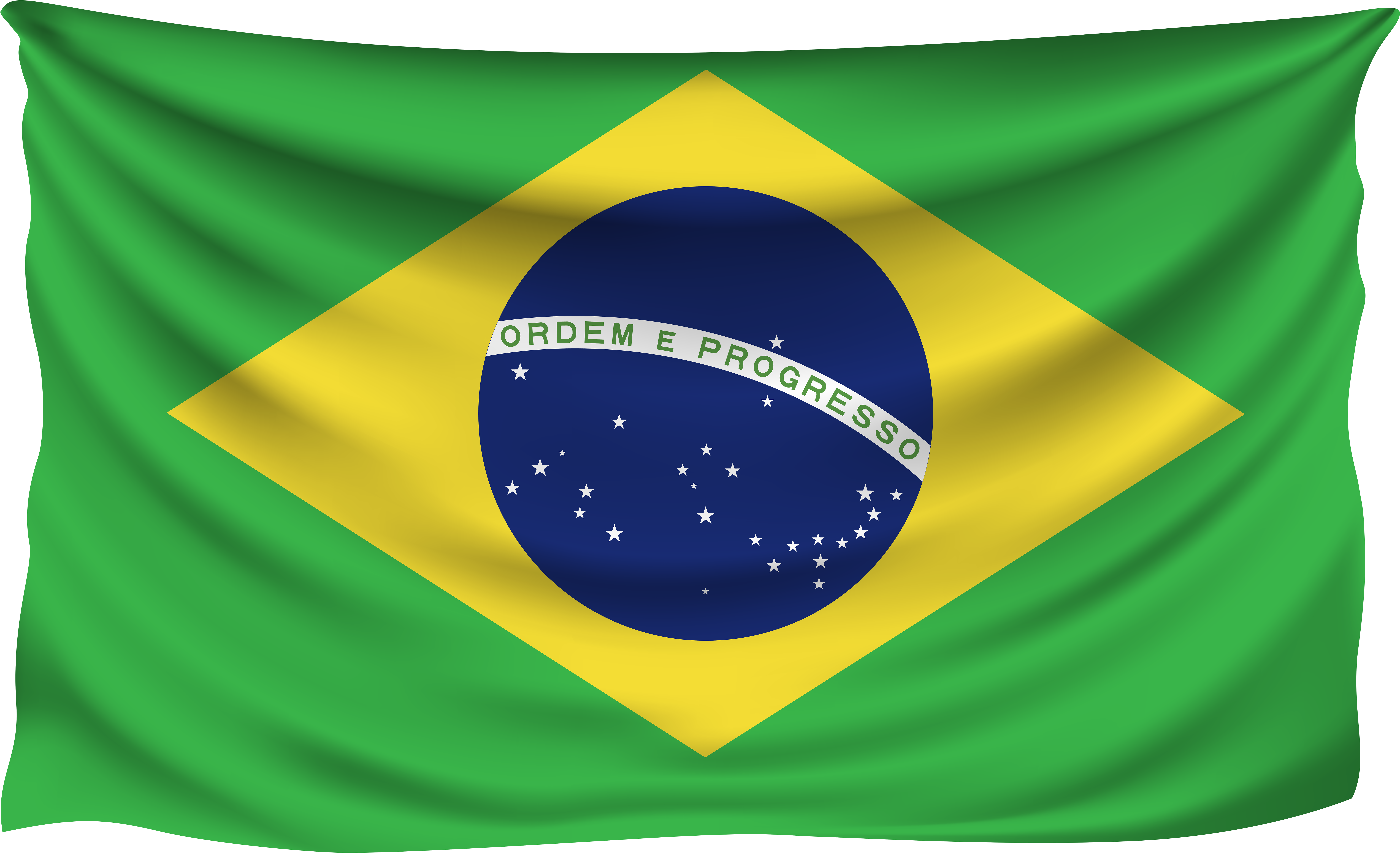 Flag Of Brazil (8000x4973), Png Download