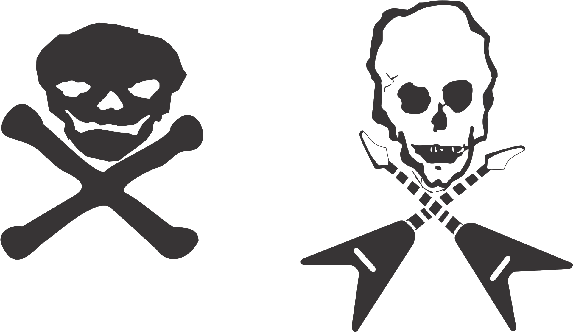 This Free Icons Png Design Of Rock Skulls (2400x3106), Png Download