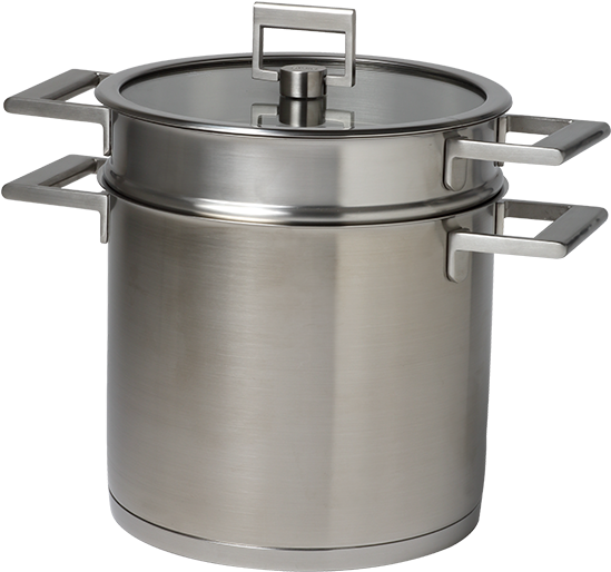 Equinox Cooking Pot With Strainer Ø 22 Cm 720 Cl - Kitchen (700x700), Png Download